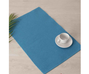 Podmetač jednobojni tirkiz