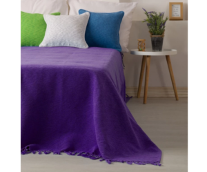 Prekrivač tie&die ljubičasti