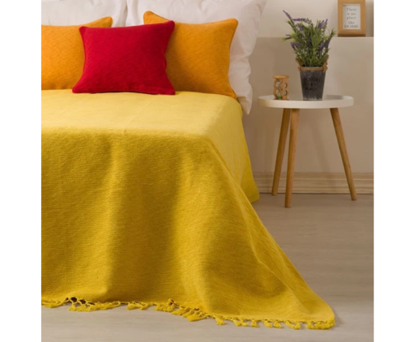 Prekrivač tie&die limun žuta