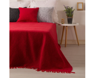 Prekrivač tie&die crveni