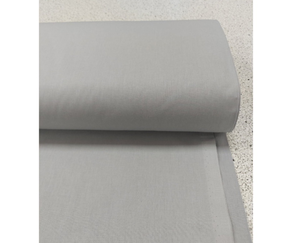 Pamučni saten platno-siva